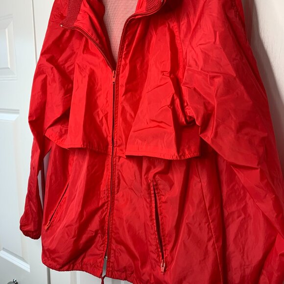 Eddie Bauer Red Lightwieght Windbreaker - Picture 3 of 10